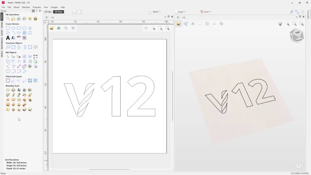 Vectric Aspire V12 3D Carving Showcase